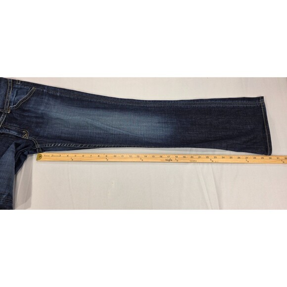 Hudson Womens Jeans Signature Petite Bootcut Mid Rise Flap Pockets Elm Size 31 - Picture 14 of 16